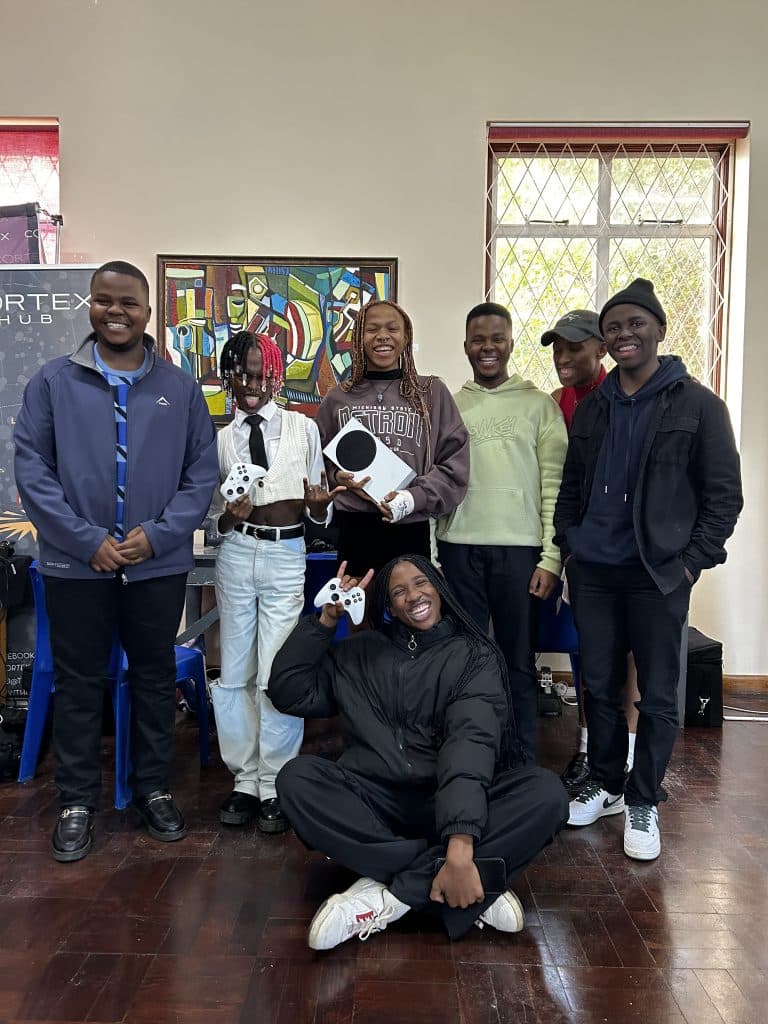 Ilitha Gaming at the 50th National Arts Festival, showcasing esports and gaming to youth of Makhanda.